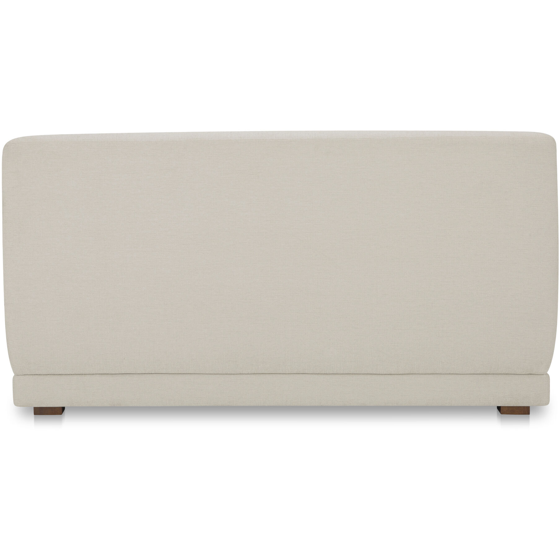 Fraser White Slipper Chair, Wedge